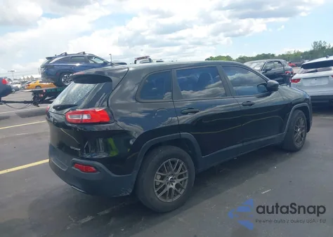 2014 Jeep Cherokee Sport z USA, uszkodzony, nr VIN 1C4PJLAB5EW104680